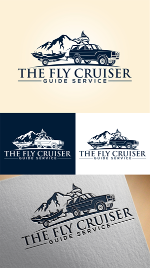 Logo Design by Imran_me for The Fly Cruiser Guide Service | Design: #32134867