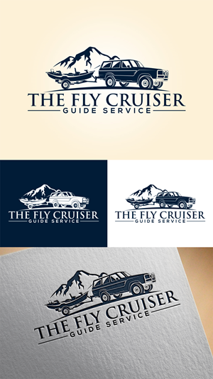 Logo Design by Imran_me for The Fly Cruiser Guide Service | Design: #32137785