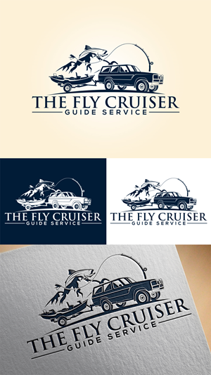 Logo Design by Imran_me for The Fly Cruiser Guide Service | Design: #32137968