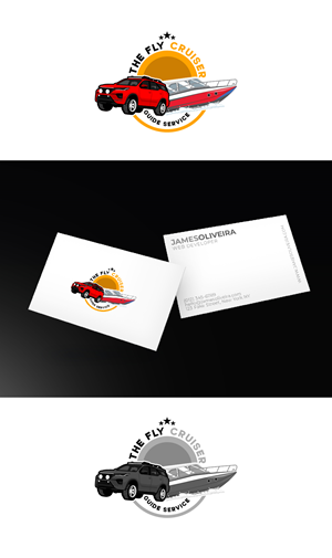 Logo Design by Logotablet for The Fly Cruiser Guide Service | Design: #32105392