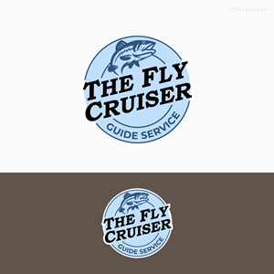Logo Design by JWTL for The Fly Cruiser Guide Service | Design: #32116266