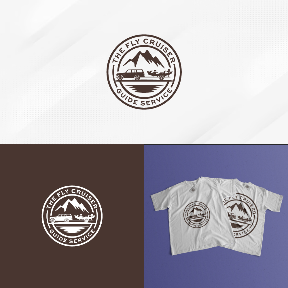 Logo Design by Tan-D for The Fly Cruiser Guide Service | Design #32136044