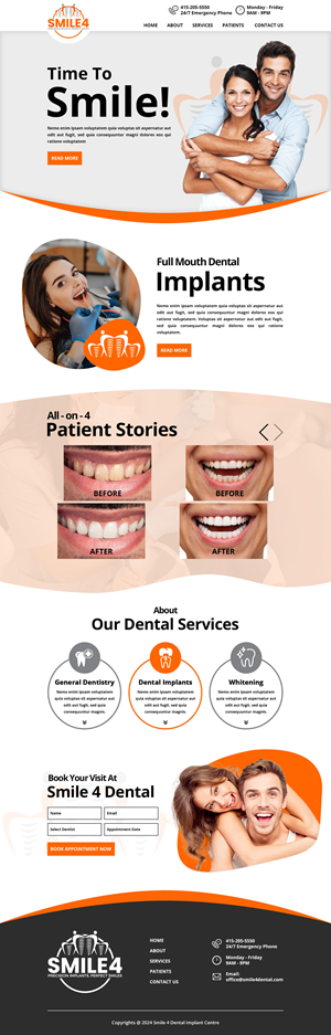 Web Design by MAZY for this project | Design #32102379