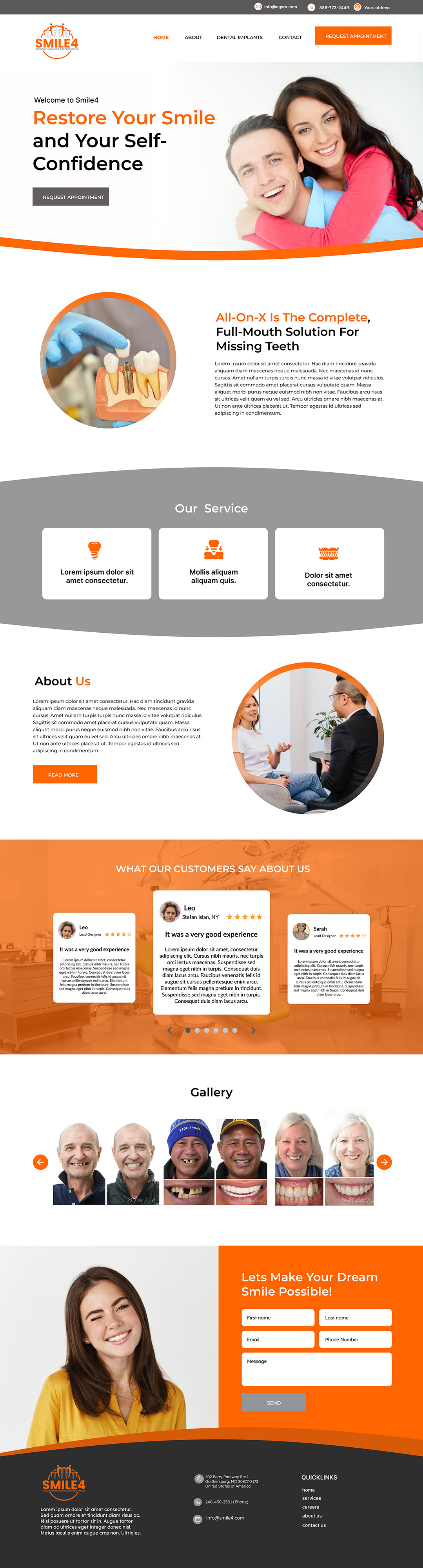 Web Design by DeriMH for this project | Design #32111097