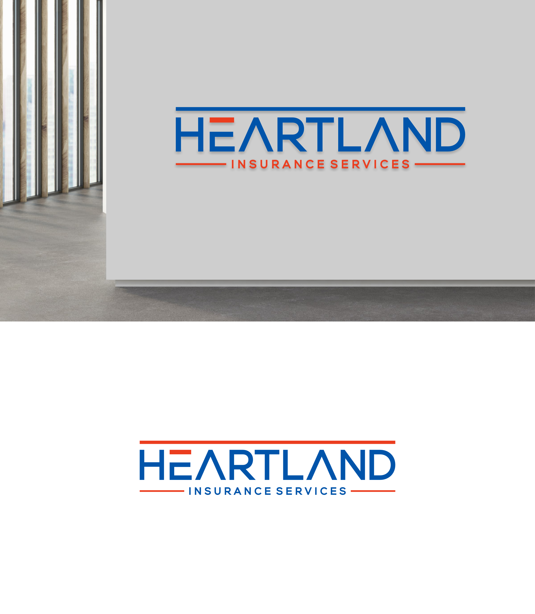 Professional, Bold, Insurance Logo Design for Heartland Insurance
