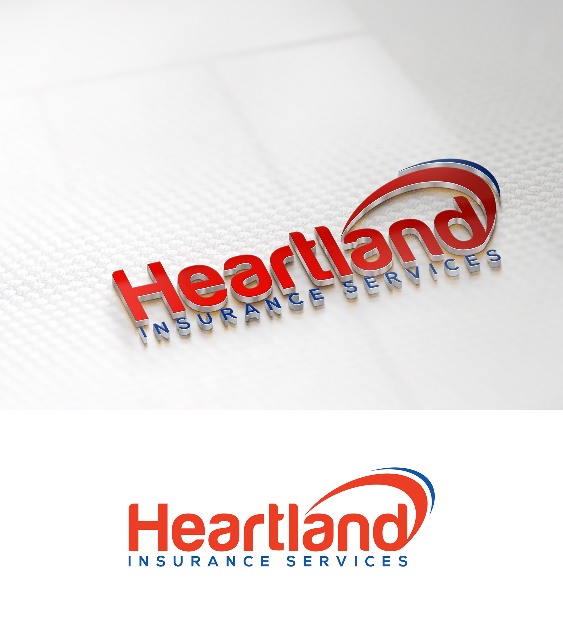 Professional, Bold, Insurance Logo Design for Heartland Insurance