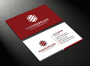 Business Card Design by sadikul islam for Shakespeare Engineering | Design: #32106452