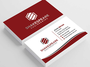 Business Card Design by sadikul islam for Shakespeare Engineering | Design: #32106547
