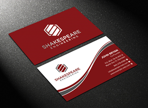 Business Card Design by sadikul islam for Shakespeare Engineering | Design: #32106548