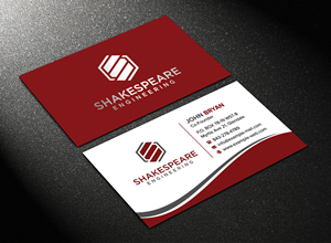 Business Card Design by sadikul islam for Shakespeare Engineering | Design: #32106681