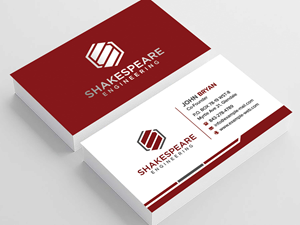 Business Card Design by sadikul islam for Shakespeare Engineering | Design: #32106717