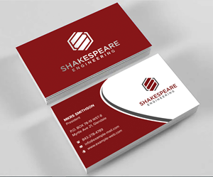 Diseño de Tarjeta de Presentación por sadikul islam para Shakespeare Engineering | Diseño: #32113228