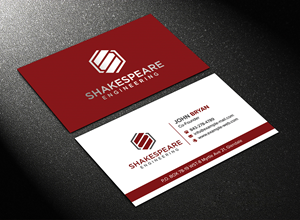 Diseño de Tarjeta de Presentación por sadikul islam para Shakespeare Engineering | Diseño: #32113296