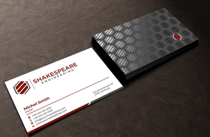 Design de Carte de Visite par Graphixpointt pour Shakespeare Engineering | Design : #32104952