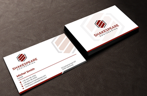 Design de Carte de Visite par Graphixpointt pour Shakespeare Engineering | Design : #32104977