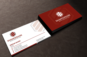Design de Carte de Visite par Graphixpointt pour Shakespeare Engineering | Design : #32104979