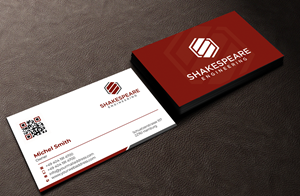 Design de Carte de Visite par Graphixpointt pour Shakespeare Engineering | Design : #32105063