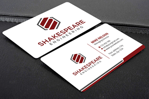 Diseño de Tarjeta de Presentación por Expert Bappy para Shakespeare Engineering | Diseño: #32103847