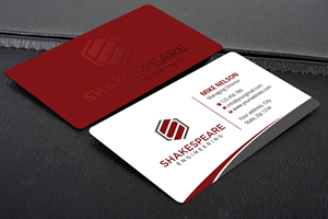 Diseño de Tarjeta de Presentación por Expert Bappy para Shakespeare Engineering | Diseño: #32103859
