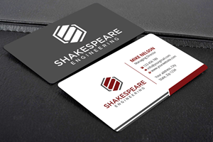 Diseño de Tarjeta de Presentación por Expert Bappy para Shakespeare Engineering | Diseño: #32103889