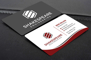 Diseño de Tarjeta de Presentación por Expert Bappy para Shakespeare Engineering | Diseño: #32103893