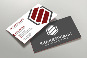 Diseño de Tarjeta de Presentación por Expert Bappy para Shakespeare Engineering | Diseño: #32103907