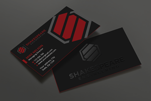 Diseño de Tarjeta de Presentación por Expert Bappy para Shakespeare Engineering | Diseño: #32103956
