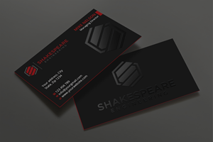 Diseño de Tarjeta de Presentación por Expert Bappy para Shakespeare Engineering | Diseño: #32104117