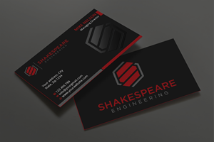 Diseño de Tarjeta de Presentación por Expert Bappy para Shakespeare Engineering | Diseño: #32104119