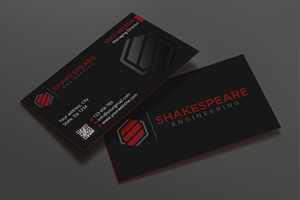 Diseño de Tarjeta de Presentación por Expert Bappy para Shakespeare Engineering | Diseño: #32104143