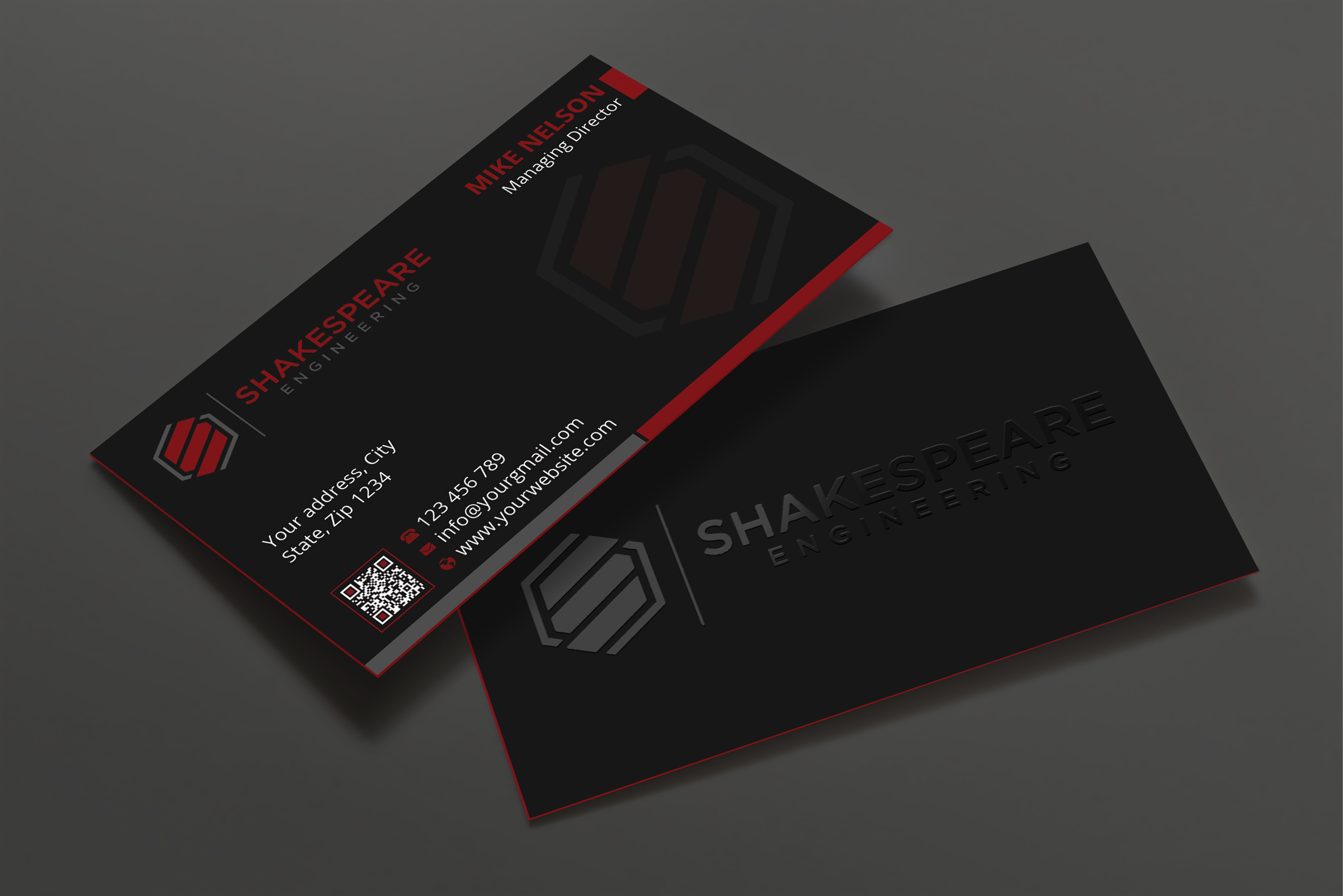 Design de Carte de Visite par Expert Bappy pour Shakespeare Engineering | Design #32104146