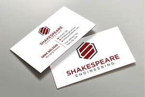 Diseño de Tarjeta de Presentación por Expert Bappy para Shakespeare Engineering | Diseño: #32106835