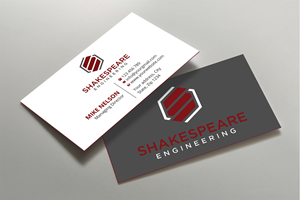 Diseño de Tarjeta de Presentación por Expert Bappy para Shakespeare Engineering | Diseño: #32106836