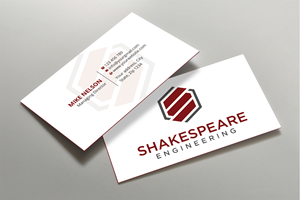 Diseño de Tarjeta de Presentación por Expert Bappy para Shakespeare Engineering | Diseño: #32106863