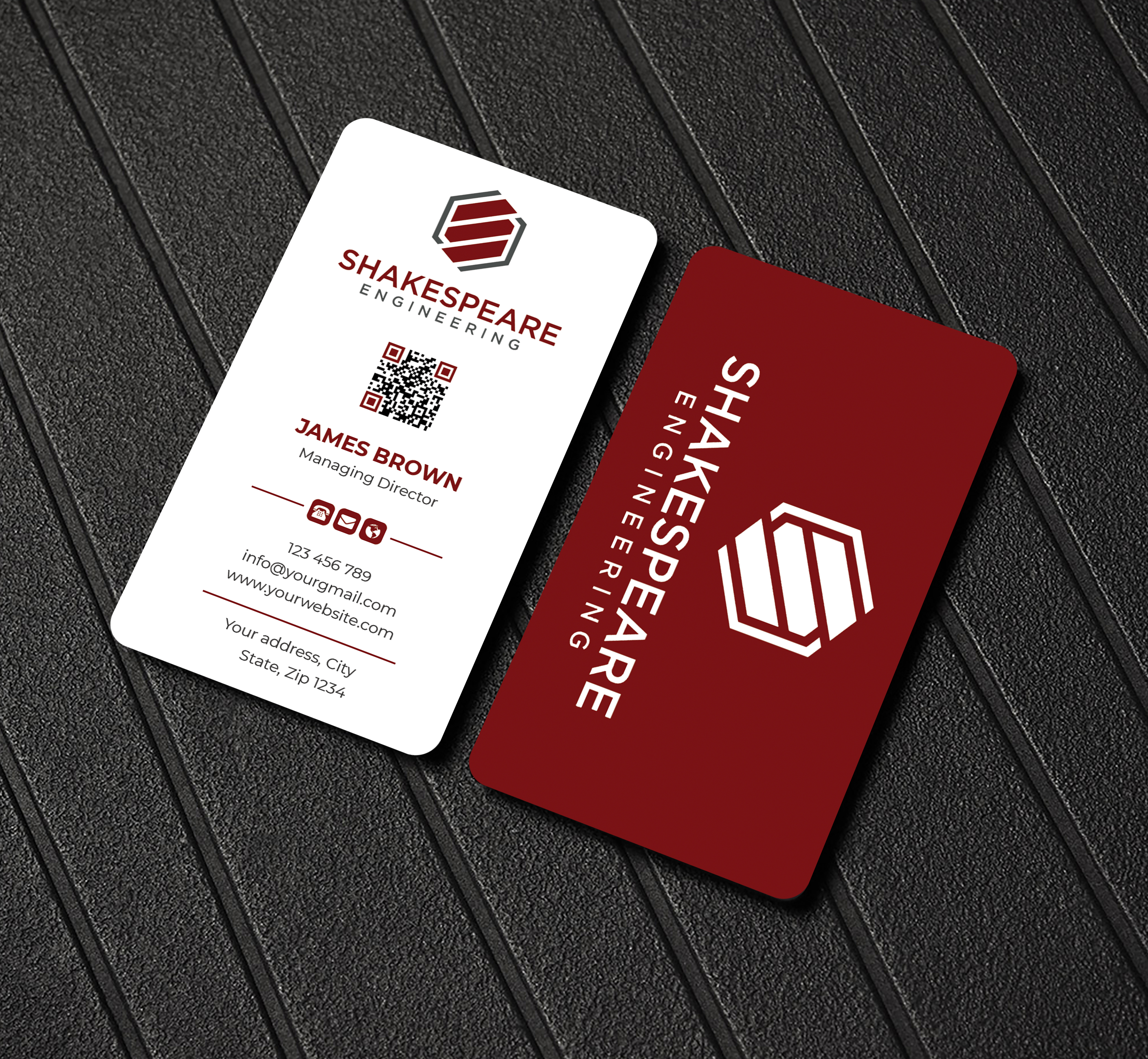 Design de Carte de Visite par Expert Bappy pour Shakespeare Engineering | Design #32107575