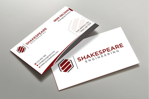 Design de Carte de Visite par Expert Bappy pour Shakespeare Engineering | Design : #32110184