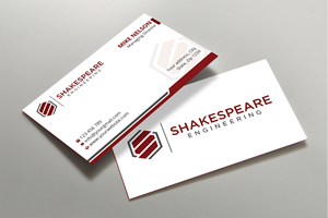 Design de Carte de Visite par Expert Bappy pour Shakespeare Engineering | Design : #32110185