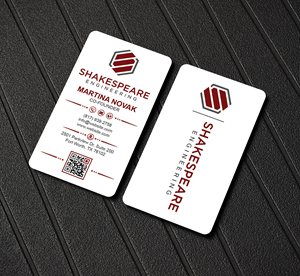 Design de Carte de Visite par Expert Bappy pour Shakespeare Engineering | Design : #32110452