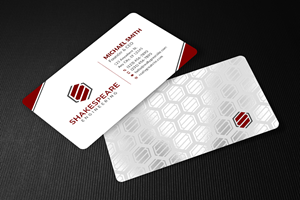 Business Card Design by Sun Moon Graphic Designer for Shakespeare Engineering | Design: #32106118