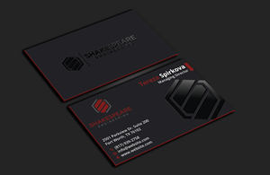 Design de Carte de Visite par DesignerShahadat pour Shakespeare Engineering | Design : #32104862