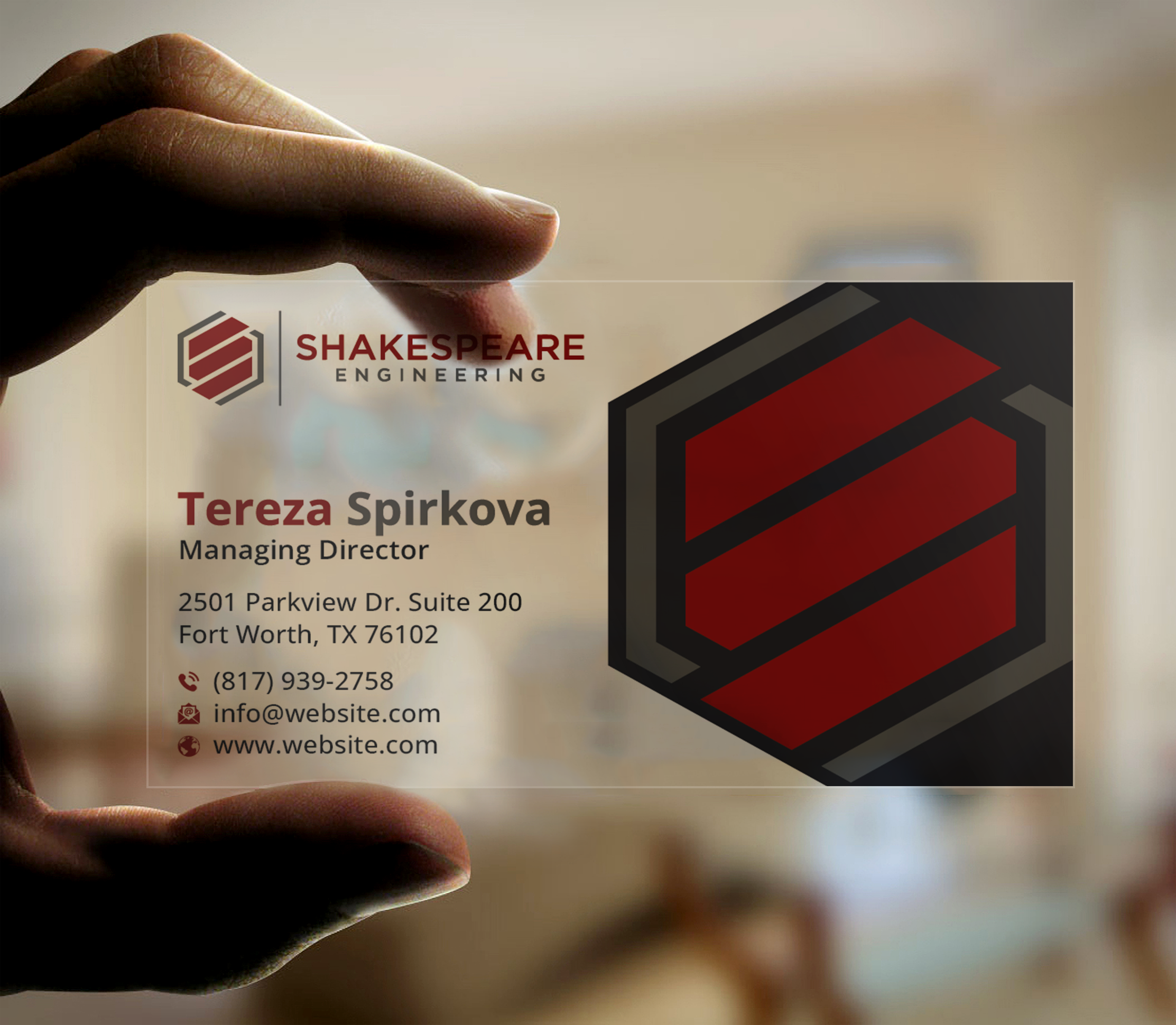 Business Card Design by DesignerShahadat for Shakespeare Engineering | Design #32105487