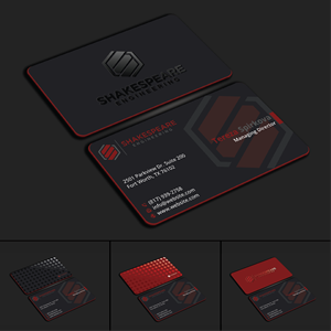 Business Card Design by DesignerShahadat for Shakespeare Engineering | Design: #32106940