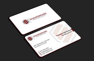 Business Card Design by DesignerShahadat for Shakespeare Engineering | Design: #32106941