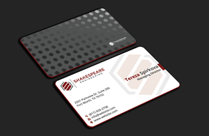 Business Card Design by DesignerShahadat for Shakespeare Engineering | Design: #32106942