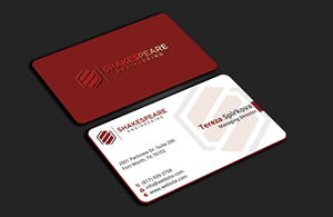 Business Card Design by DesignerShahadat for Shakespeare Engineering | Design: #32106945
