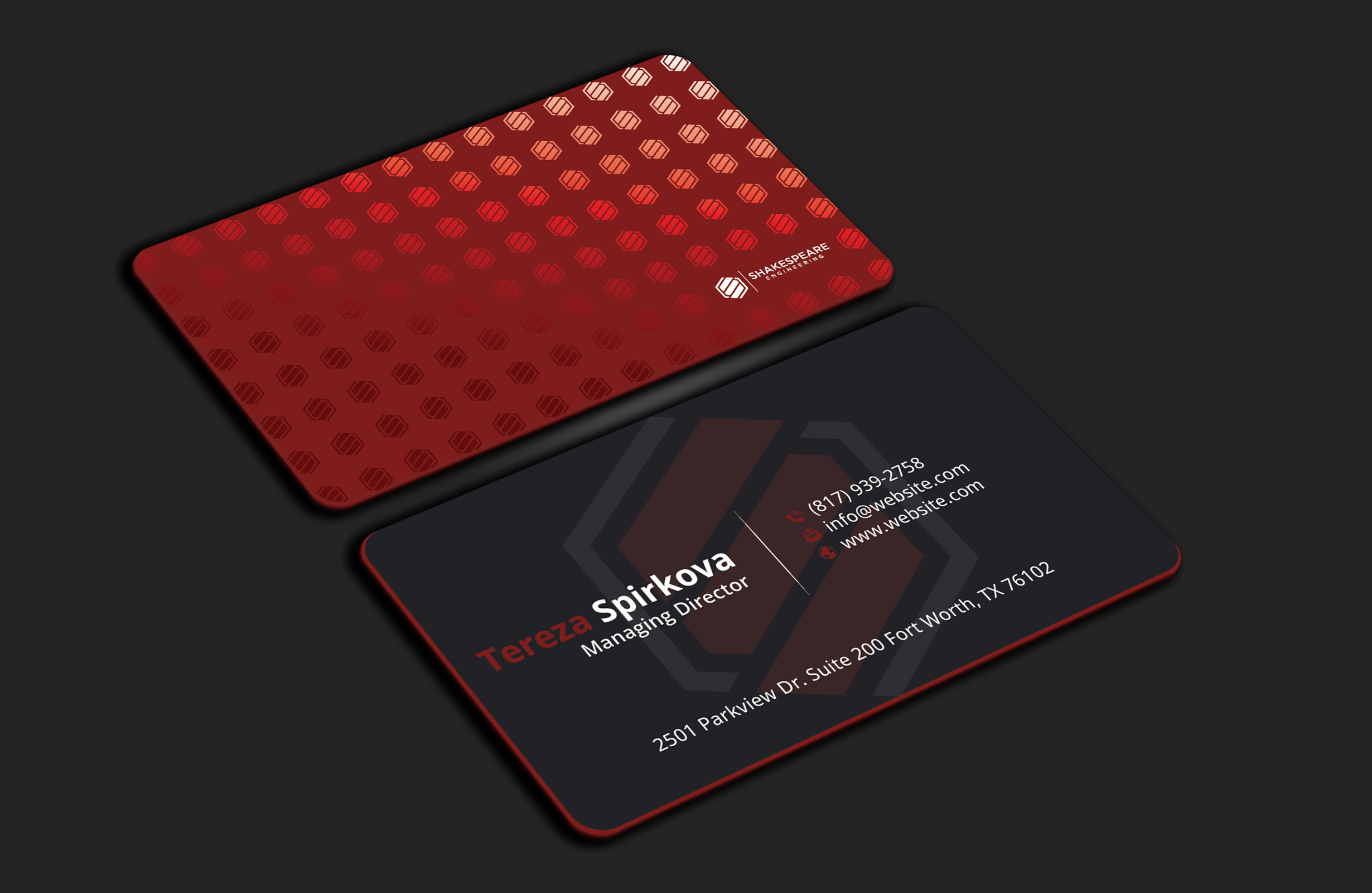 Business Card Design by DesignerShahadat for Shakespeare Engineering | Design #32108055