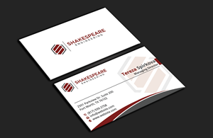 Visitenkarten-Design von DesignerShahadat für Shakespeare Engineering | Design: #32108059