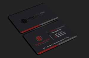 Visitenkarten-Design von DesignerShahadat für Shakespeare Engineering | Design: #32108066