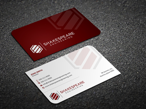 Business Card Design by Magic of Art for Shakespeare Engineering | Design: #32106463