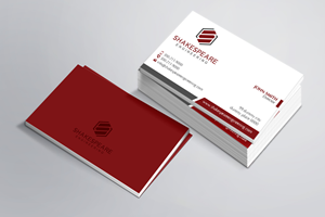 Business Card Design by Magic of Art for Shakespeare Engineering | Design: #32107255